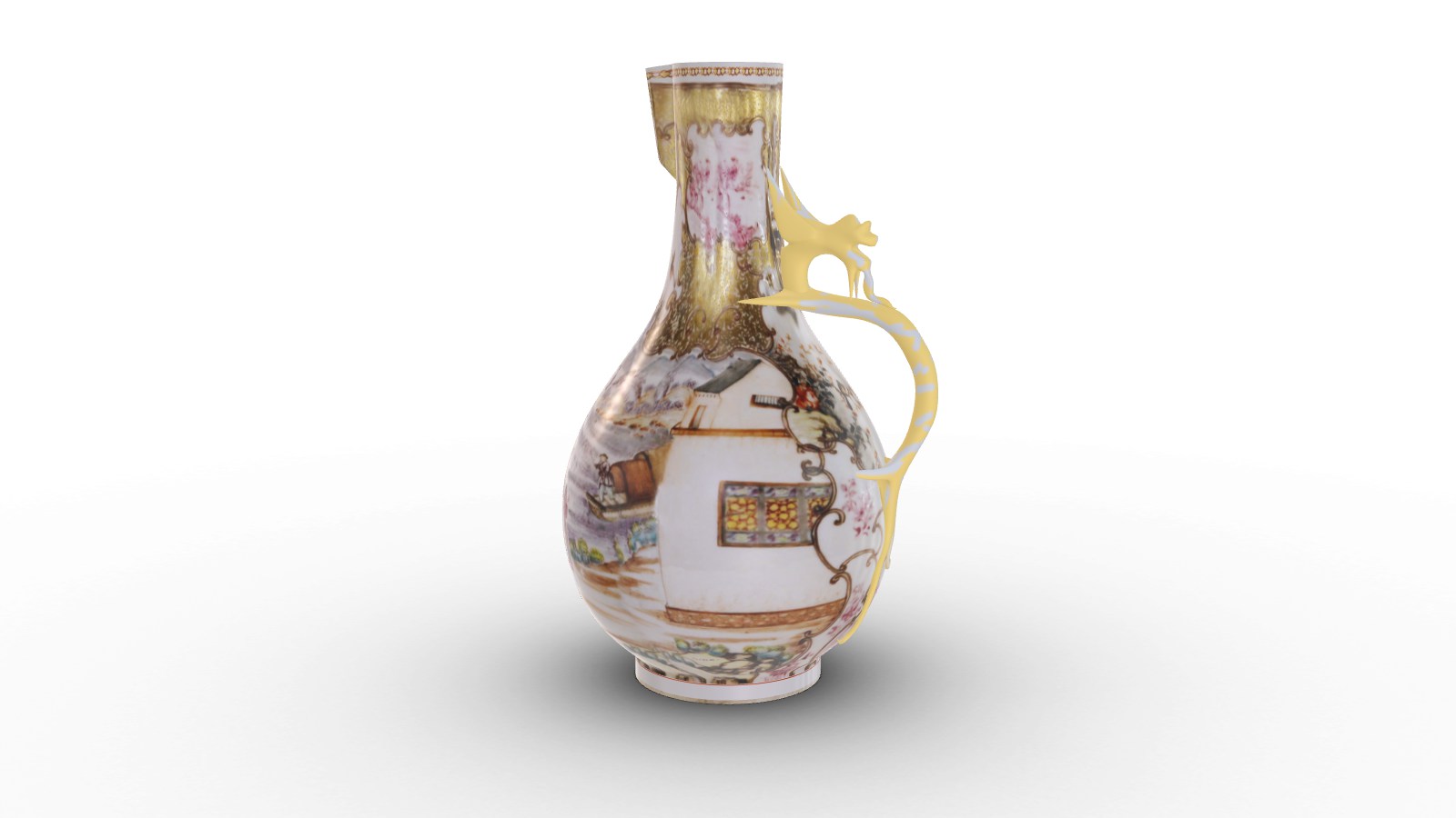 博物馆文物高精度Web3D展示