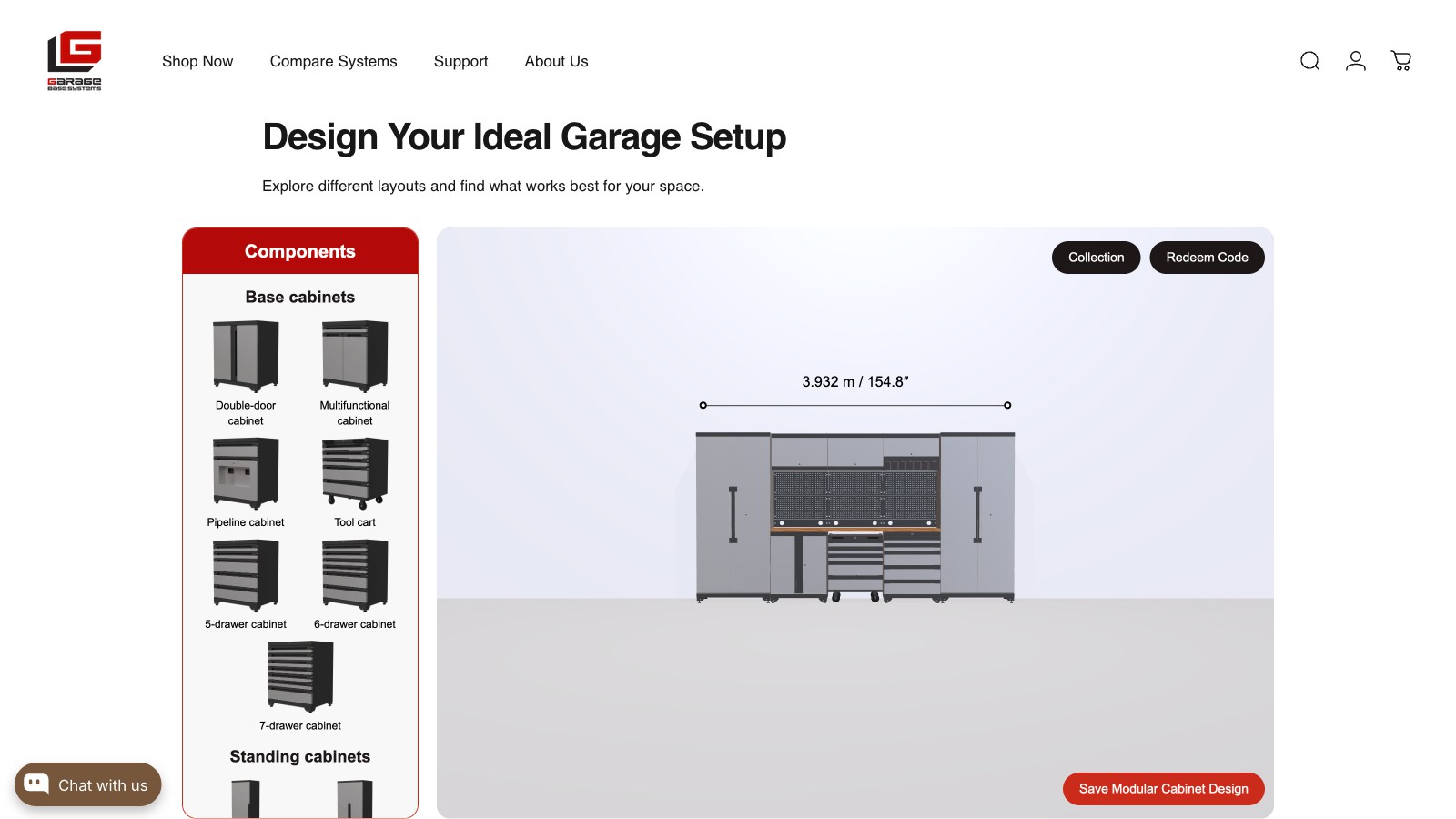 Garage Base家具3D配置系统